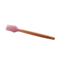 Pincel Culinário Silicone Cabo Bambu Charmy 27,5cm Lyor