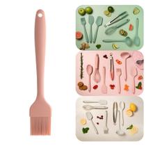 Pincel Culinário Silicone Utensílio Cozinha Confeitar Bolos Espatula - PC 100 Ou Pincel Culinário Silicone Utensílio Cozinha Confeitar Bolos Espatula - PC 100 Ou
