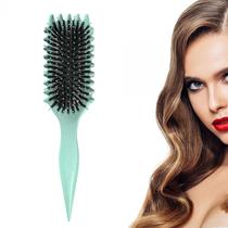 Pincel Curl Brush TWWKDD Curl Defining para cabelos cacheados (verde)