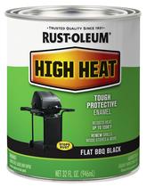 Pincel de alta temperatura Paint Rust-Oleum 7778502 Esmalte protetor Pincel de alta temperatura Paint Rust-Oleum 7778502 Esmalte protetor