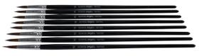 Pincel de aquarela School Smart Camel Hair tamanho 10, pacote com 12 Pincel de aquarela School Smart Camel Hair tamanho 10, pacote com 12