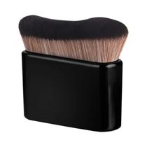 Pincel De Base Wave 1 Unidade, Pincel Cosmético De Plástico Para Aplicação Em Casa Ou Em Viagem