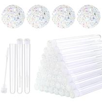 Pincel de cílios Dming Diamond Mascara Wand 20 unidades com tubo