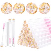 Pincel de cílios Dming Diamond Mascara Wand 50 unidades com tubo
