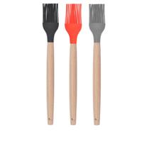 Pincel de Cozinha Silicone Bambu 27cm