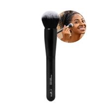 Pincel de Maquiagem Base Mega Cobertura Acabamento Cerdas Macias Vult