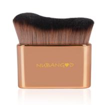 Pincel de Maquiagem Kabuki Nubangoo para Base e Autobronzeador Pincel de Maquiagem Kabuki Nubangoo para Base e Autobronzeador