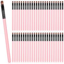 Pincel de Maquiagem Patelai Small Concealer - Kit com 48 Peças Rosa