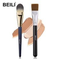 Pincél De Maquiagem Profissional BEILI Para Mistura De Creme Líquido, Cosmético, Corretivo Facial Pincél De Maquiagem Profissional BEILI Para Mistura De Creme Líquido, Cosmético, Corretivo Facial