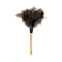 Pincel De Pena De Avestruz Com Cabo De Madeira Para Limpeza Doméstica E Automotiva OTAUTAU DZ004