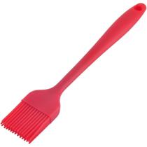 Pincel de Silicone 26X4cm Vermelho 2201I Mak Inox