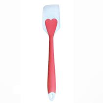 Pincel de Silicone Cozinha Coração Grande 28cm Reforçado