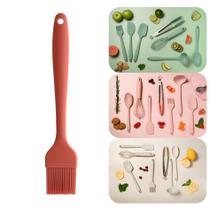 Pincel de Silicone Culinário Utensílio Confeitar Bolos Cozinha - PC 100 Ou