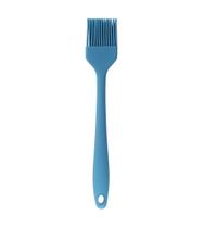 Pincel de Silicone Duplo Azul 21cm Oikos
