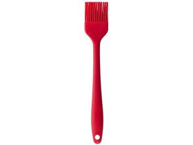 Pincel de Silicone Duplo Vermelho 21cm Oikos