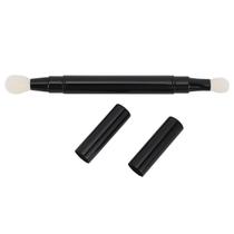 Pincel de sombras Chazcool Dual Ended Blending com tampa de lã Pincel de sombras Chazcool Dual Ended Blending com tampa de lã