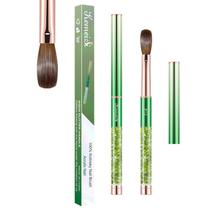 Pincel de unhas acrílico KEMEISI 12 Kolinsky Nail Art Brush Green