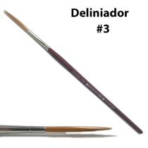 Pincel Delineador Sintético Tamanho 3 Italeri 51266 - Pincel para Modelismo Plastimodelismo Pincel Delineador Sintético Tamanho 3 Italeri 51266 - Pincel para Modelismo Plastimodelismo