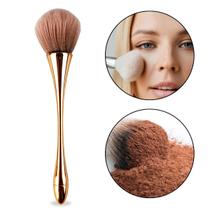 Pincel Ergonômico Cerdas Grandes Macias Maquiagem Pó Blush Pincel Ergonômico Cerdas Grandes Macias Maquiagem Pó Blush