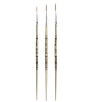 Pincel Filete Liner Condor 422 - 0 -00 -000 Kit 03 Unidades