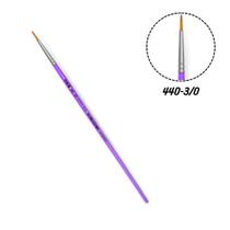 Pincel Filete Redondo Linear 440-3/0 Tigre