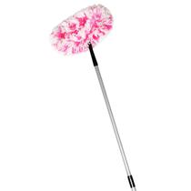 Pincel Fuller Fuller Fan Duster Fuzzy Pink com alça 808