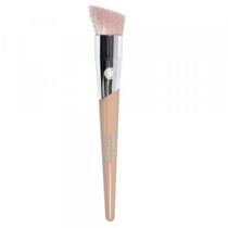 Pincel Kabuki Chanfrado Flat Angled Kabuki Linha Rose Gold