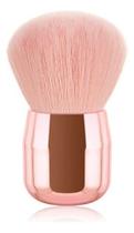 Pincel Kabuki Rosa Macio Para Maquiagem Pó Blush Selar Make