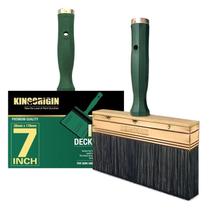 Pincel KingOrigin de 18 cm com alça rosqueada para extensão Pincel KingOrigin de 18 cm com alça rosqueada para extensão
