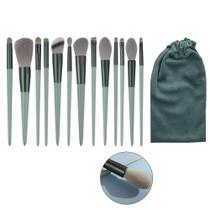 Pincel Kit 13 Peças Maquiagem Base Po Compacto Corretivo Sombra Make Up Pincel Kit 13 Peças Maquiagem Base Po Compacto Corretivo Sombra Make Up