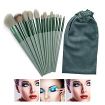 Pincel Kit 13 Peças Maquiagem Bolsa Make Up Corretivo Po Compacto Sombra Base Pincel Kit 13 Peças Maquiagem Bolsa Make Up Corretivo Po Compacto Sombra Base