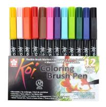 Pincel Koi Col Xbr12 Cj12 Cores Sakura