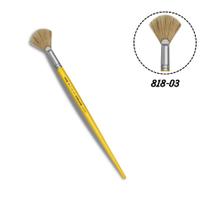 Pincel Leque Fan 818-03 Cerda Natural Tigre