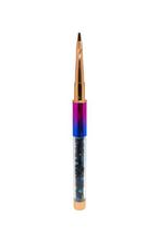 Pincel Lingua de gato Cristais Multicolor 6 - King Nails Pincel Lingua de gato Cristais Multicolor 6 - King Nails