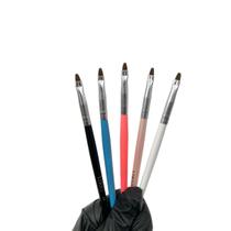 Pincel lingua gato para unhas de gel Pincel lingua gato para unhas de gel