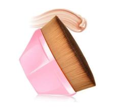 Pincel Magico De Maquiagem Hexagonal Pra Base E Blush