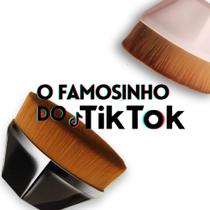 Pincel Mágico Hexagonal Base Maquiagem Tiktok Flawless Brush