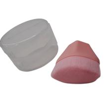 Pincel Mágico Hexagonal Macio Rosa para Base - Aplicação Perfeita e Confortável Pincel Mágico Hexagonal Macio Rosa para Base - Aplicação Perfeita e Confortável