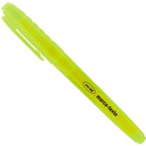 Pincel marca texto, Amarelo, Oval 1 UN