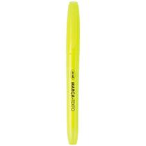 Pincel Marca Texto Com Ponta Chanfrada, Amarelo, Oval 1 UN