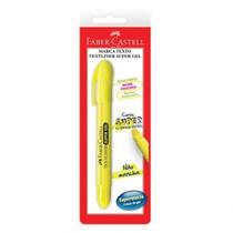 Pincel marca texto gel blist - SM/1557 - amarelo - com 1 unidade - Faber-Castell Pincel marca texto gel blist - SM/1557 - amarelo - com 1 unidade - Faber-Castell