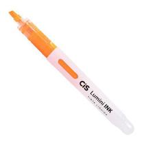 Pincel Marca Texto Lumini Ink Tinta Líquida - Laranja - Cis Pincel Marca Texto Lumini Ink Tinta Líquida - Laranja - Cis