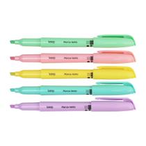 Pincel Marca Texto Neon Keep Kit c/5 Unidades na cor PASTEL