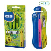 Pincel Marca Texto Rosa Lumini Cis