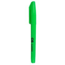 Pincel Marca Texto Verde Lumini Cis