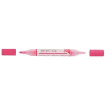 Pincel Marcador Artesanato Multimark Rosa Neon - Pacote com 6 Unidades
