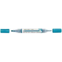 Pincel Marcador Artesanato Multimark S/P Azul Metal - Pacote com 6