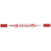 Pincel Marcador Artesanato Multimark S/P Vermelho com 6