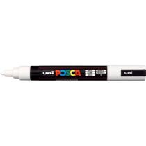 Pincel Marcador Artesanato Posca PC-5M 2.5MM Branco Pincel Marcador Artesanato Posca PC-5M 2.5MM Branco