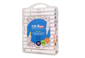 Pincel Marcador Criativo Flow C/24 Cores Pincel Marcador Criativo Flow C/24 Cores